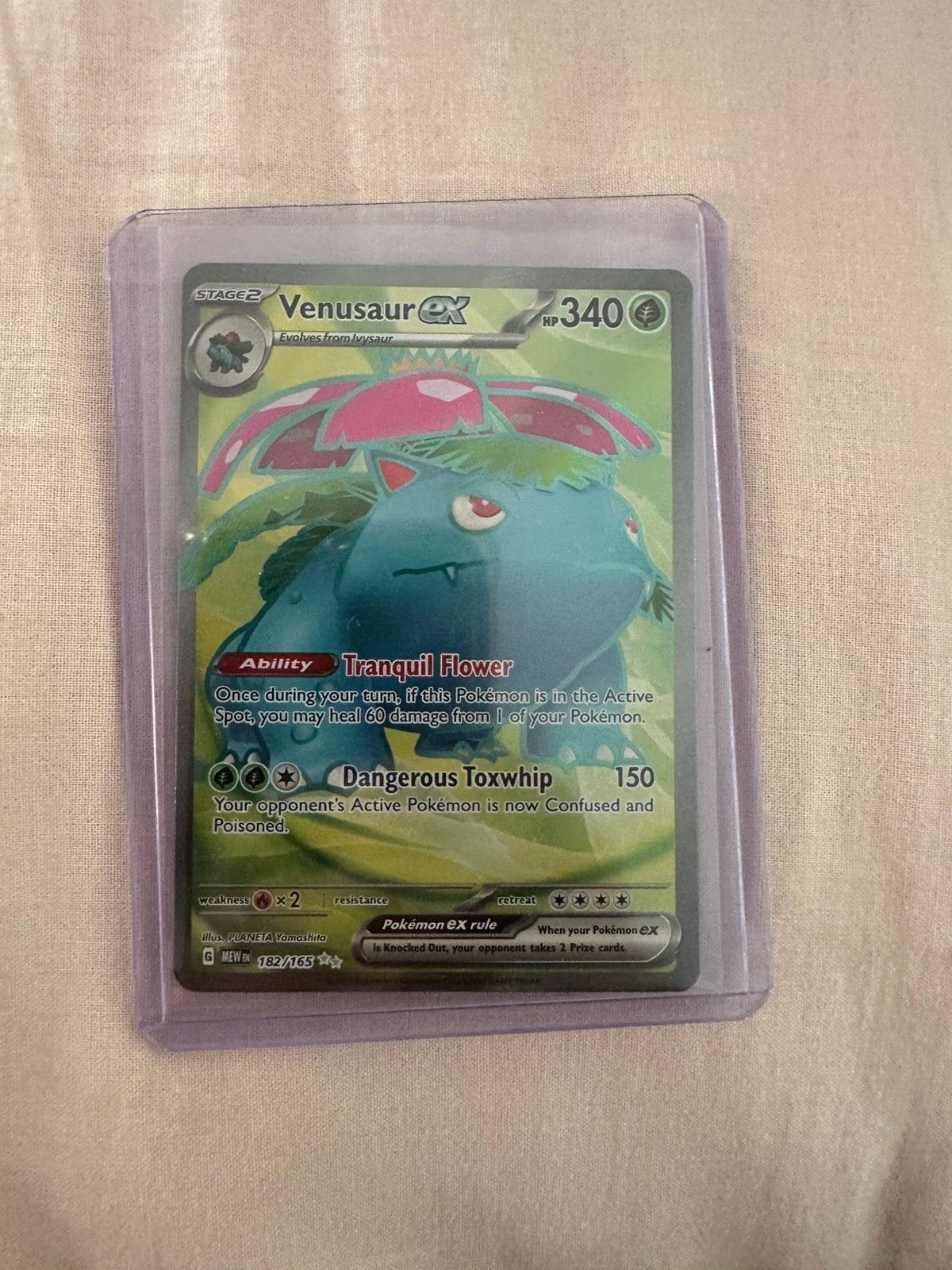 Venusaur ex #182, Hobby en Vrije tijd, Verzamelkaartspellen | Pokémon, Ophalen, Zo goed als nieuw