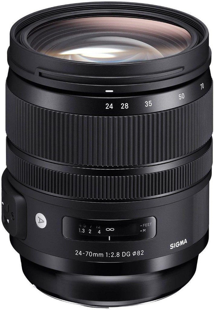 Sigma 24-70mm 2.8 Art Canon EF – Nieuwstaat 1 jaar garantie, T, Ophalen of Verzenden, Zo goed als nieuw, Standaardlens