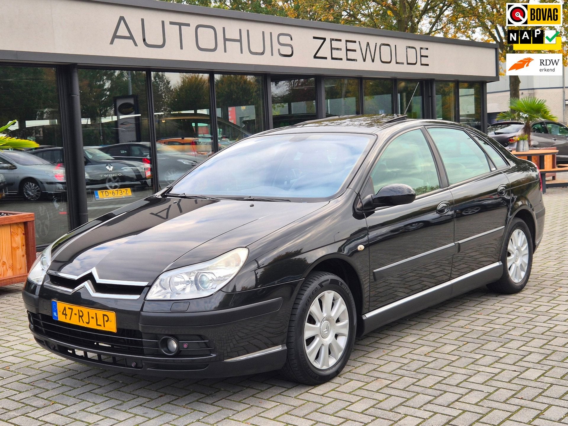 Citroen C5 2.0-16V Exclusive 1e eig YOUNGTIMER I NAP!, Auto's, Gebruikt, 4 cilinders, Zwart, Origineel Nederlands