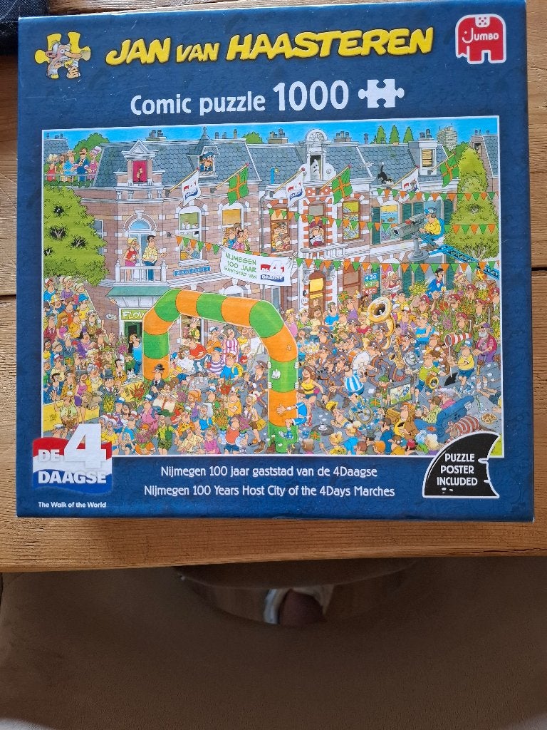 Puzzels jan van haasteren, wasgij, gibson, Ophalen of Verzenden, 500 t/m 1500 stukjes, Zo goed als nieuw, Legpuzzel