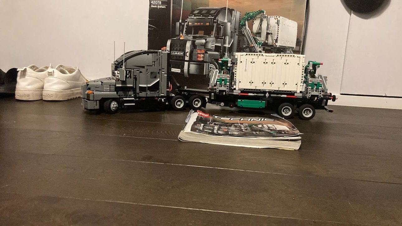 Mack anthem technic lego, Ophalen of Verzenden, Zo goed als nieuw