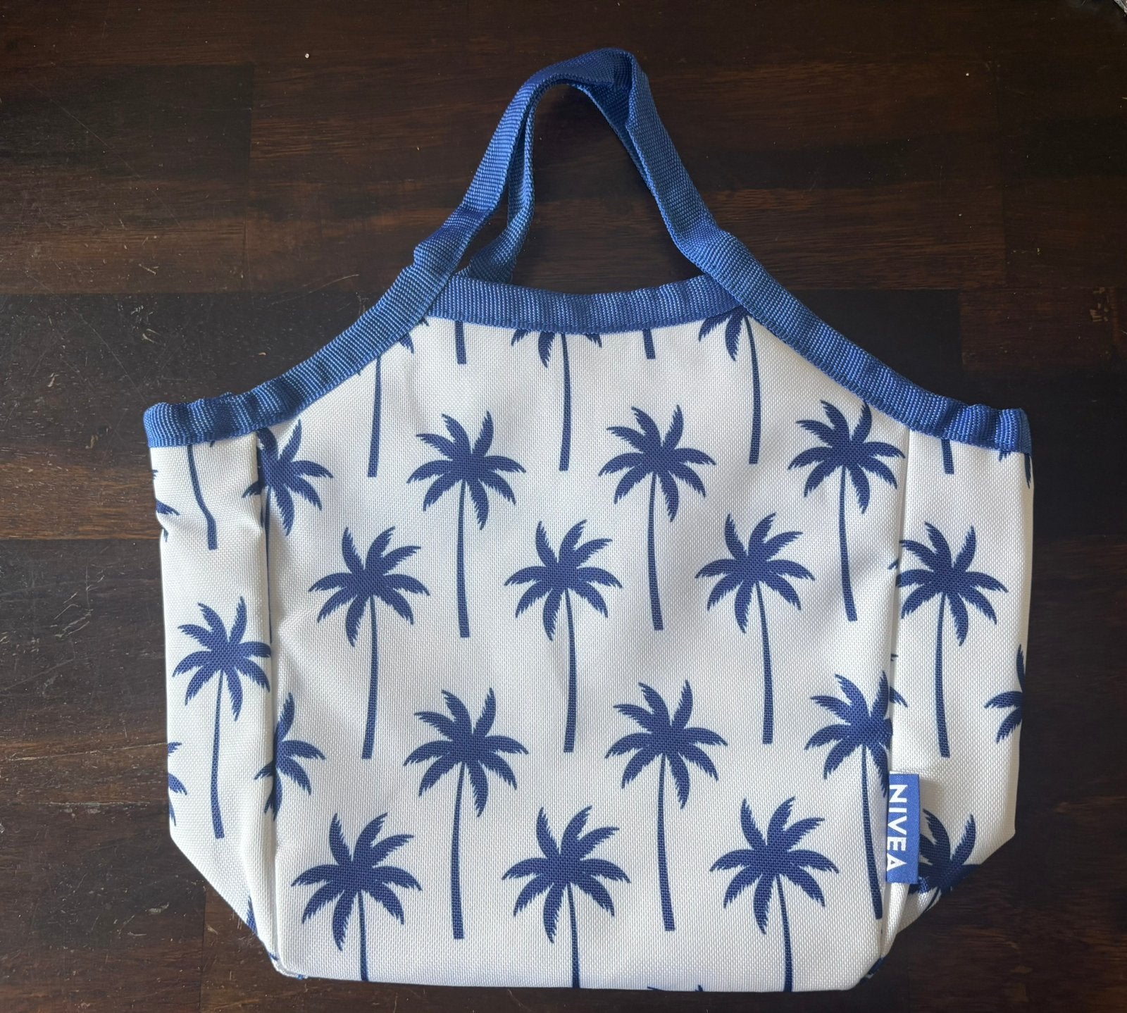 Leuke nieuwe lichte strandtas blauw wit van Nivea, Ophalen of Verzenden, Nieuw, Blauw, Overige merken