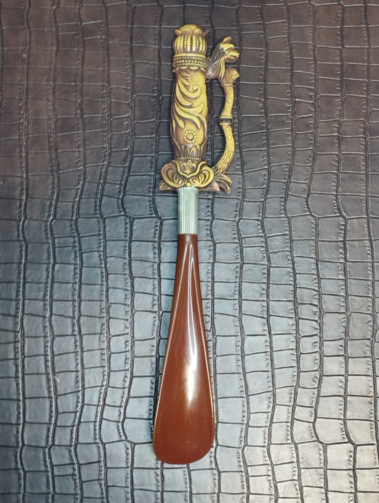 Schoenschep in militaire stijl, maat 29 cm, Ophalen of Verzenden, Landmacht, Nederland