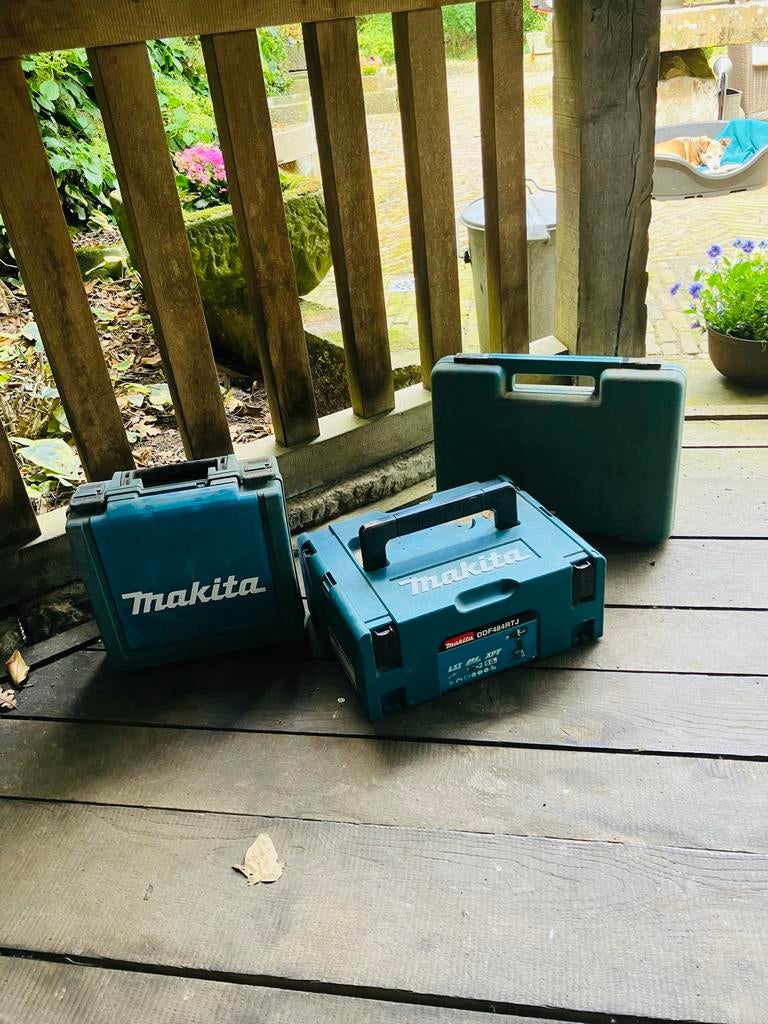 Makita koffers , zonder inhoud., Gebruikt, Variabele snelheid, Overige typen, Ophalen of Verzenden