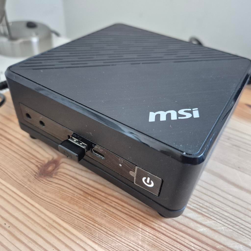 MSI Cubi 5 M10 Mini PC i7 , 16GB RAM, 256GB SSD, Computers en Software, Desktop Pc's, Zo goed als nieuw, 2 tot 3 Ghz, SSD, 16 GB