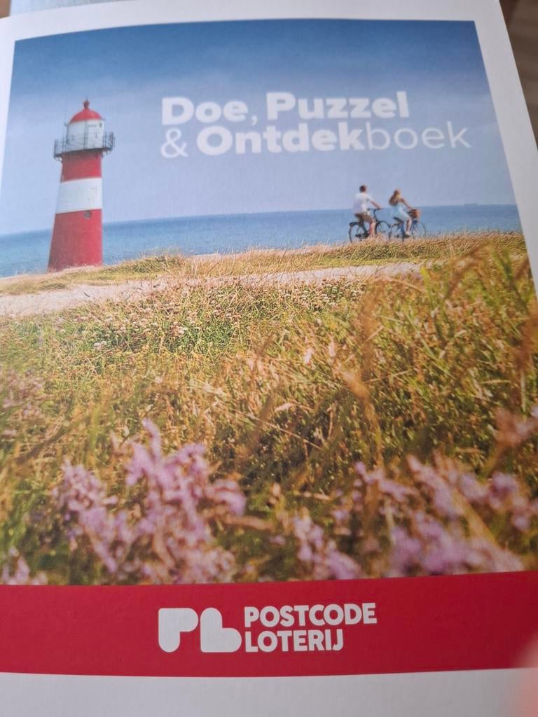 Doe, Puzzel & Ontdekboek Postcode Loterij, Nieuw, Postcode Loterij, Ophalen of Verzenden, Overige onderwerpen
