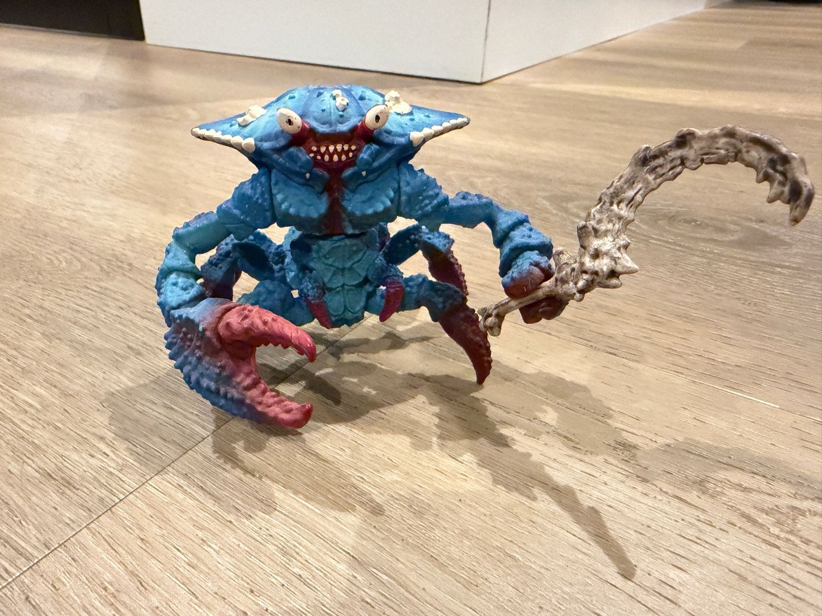 Schleich Eldrador 42495 Oorlogskrab met wapen, Verzamelen, Speelgoed, Zo goed als nieuw, Ophalen of Verzenden