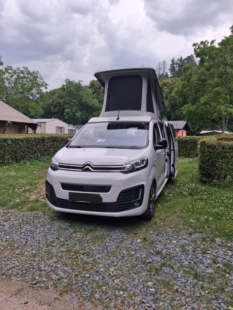Elektrische Bus/Camper Citroën Spacetourer, eVanster PÖSSL, Caravans en Kamperen, Campers, Automaat, Buscamper of Camperbus, Pössl