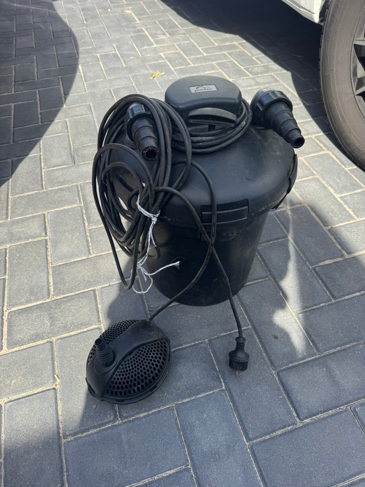 Pontec waterfilter met UVC9 UV lamp, Ophalen of Verzenden, Zo goed als nieuw