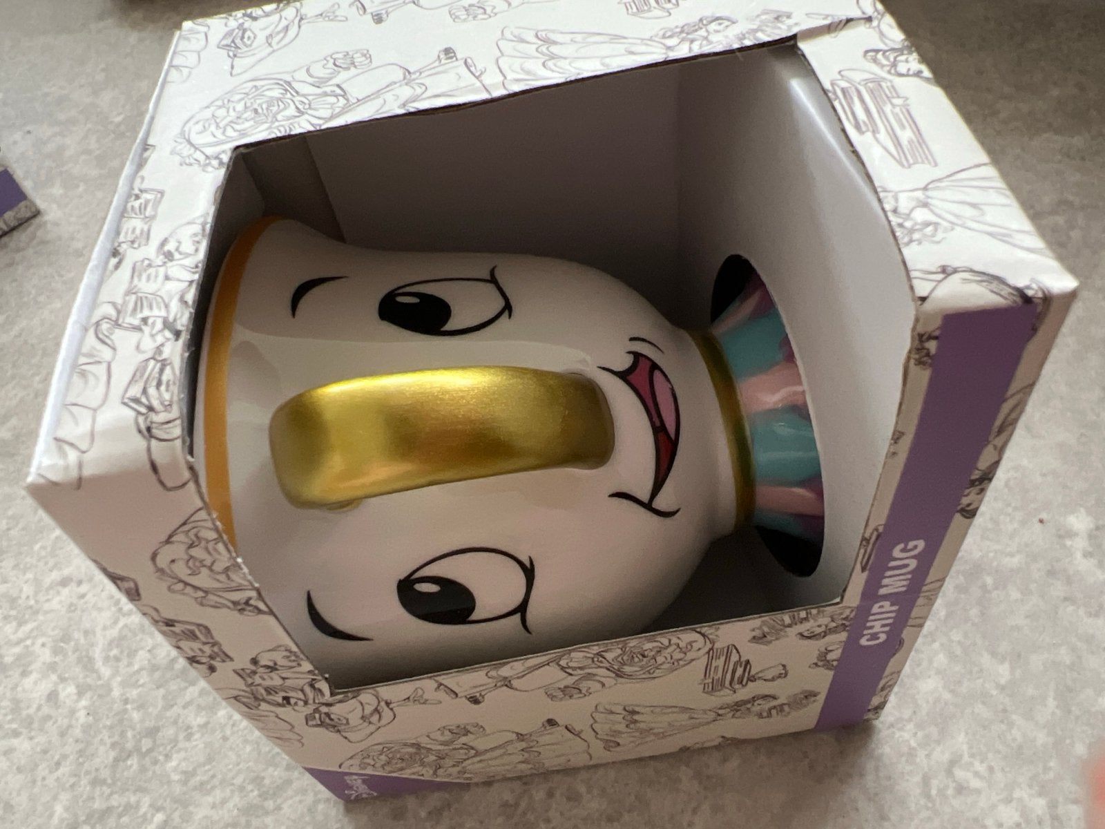 Disney Belle en het Beest theepot en kopje set - Nieuw, Overige merken, Keramiek, Nieuw, Ophalen of Verzenden