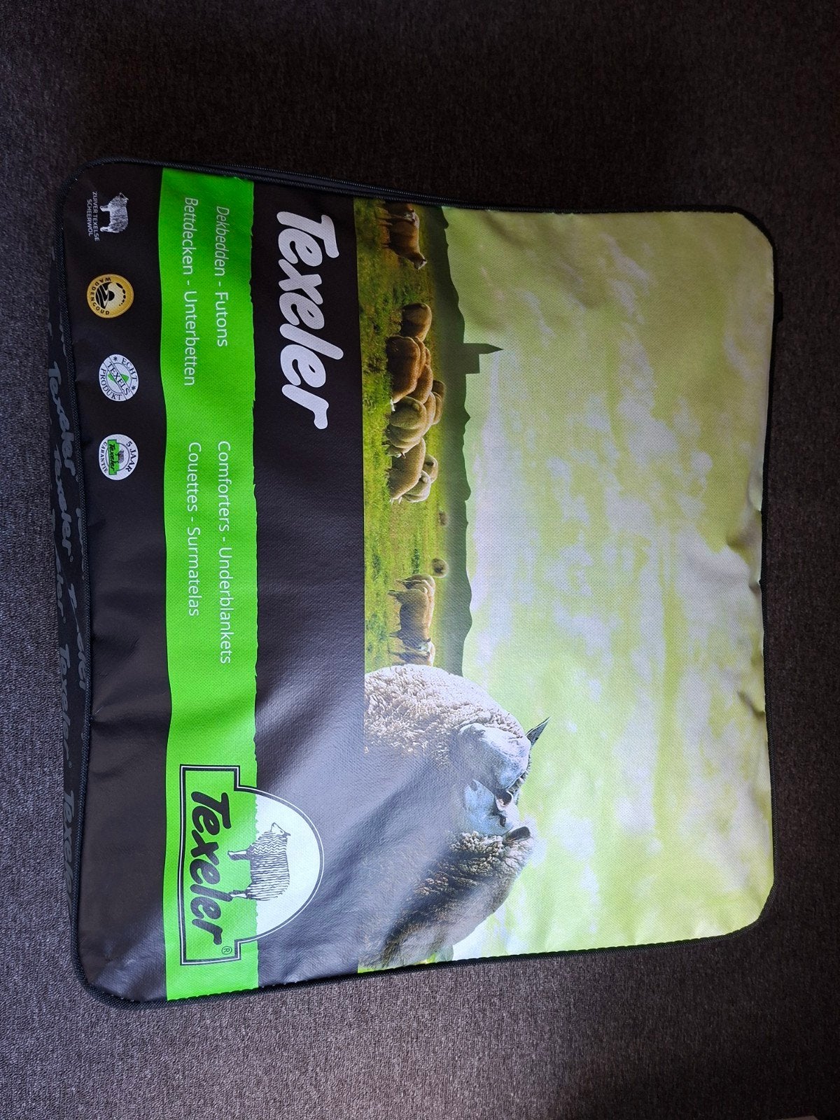 4 seizoenen dekbed 240x220 cm, texelse scheerwol, Wit, Tweepersoons, Ophalen of Verzenden, Wol