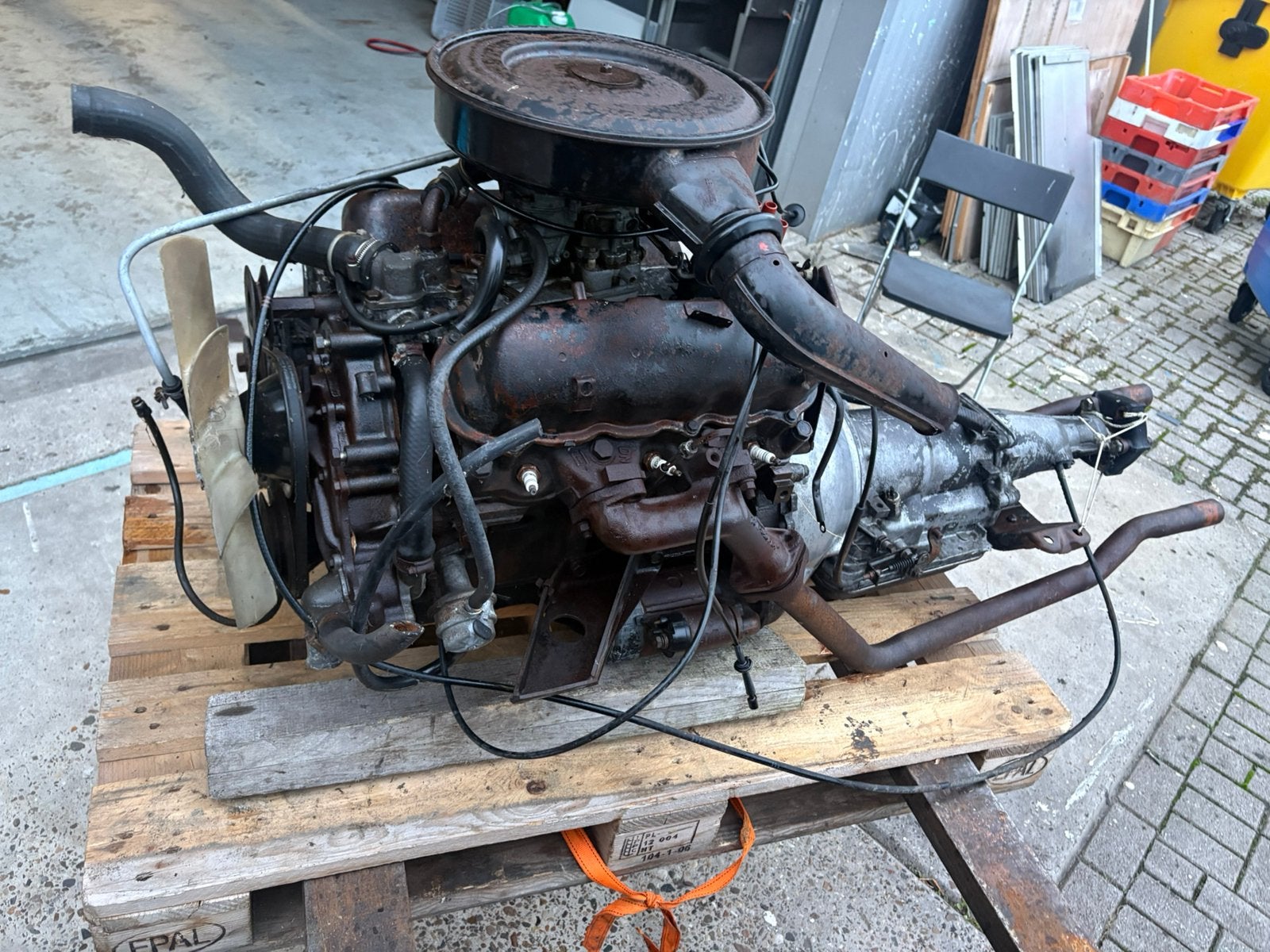 V6 motor Ford Granada 1, Ophalen, Ford