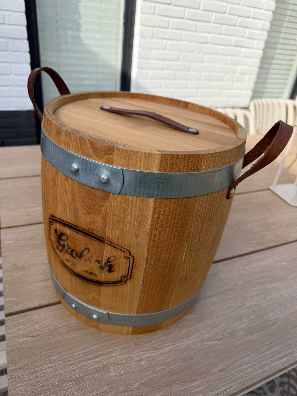 Grolsch koel emmer, Ophalen of Verzenden, Zo goed als nieuw, Grolsch
