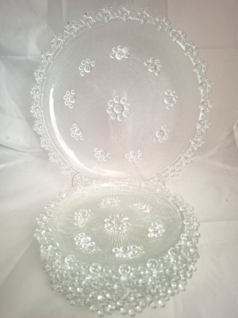 Vintage Masserini Barocco gebakset, Ophalen of Verzenden, Overige stijlen, Glas, Schaal of Schalen