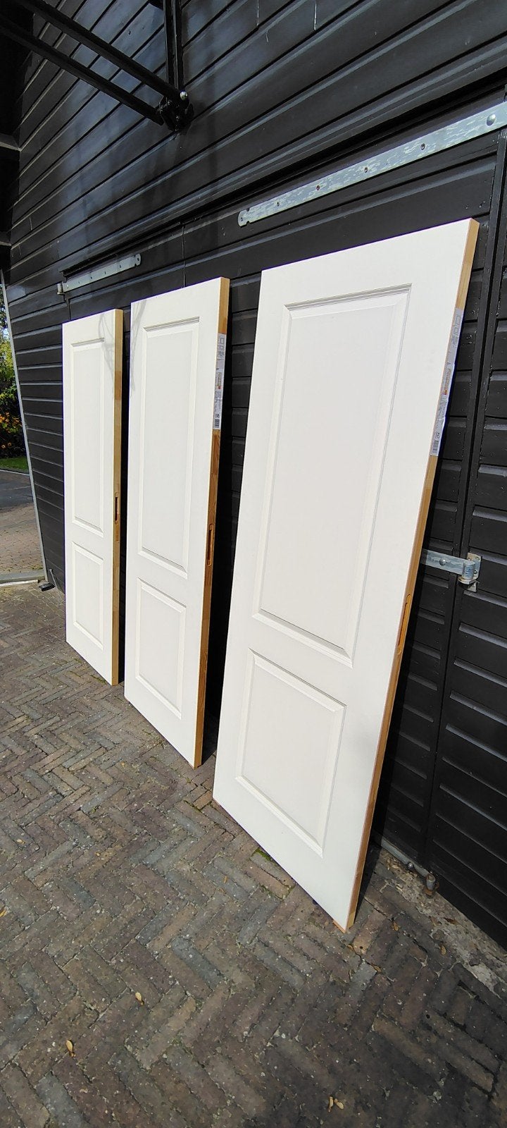 Deuren., Ophalen, 80 tot 100 cm, Binnendeur, Zo goed als nieuw