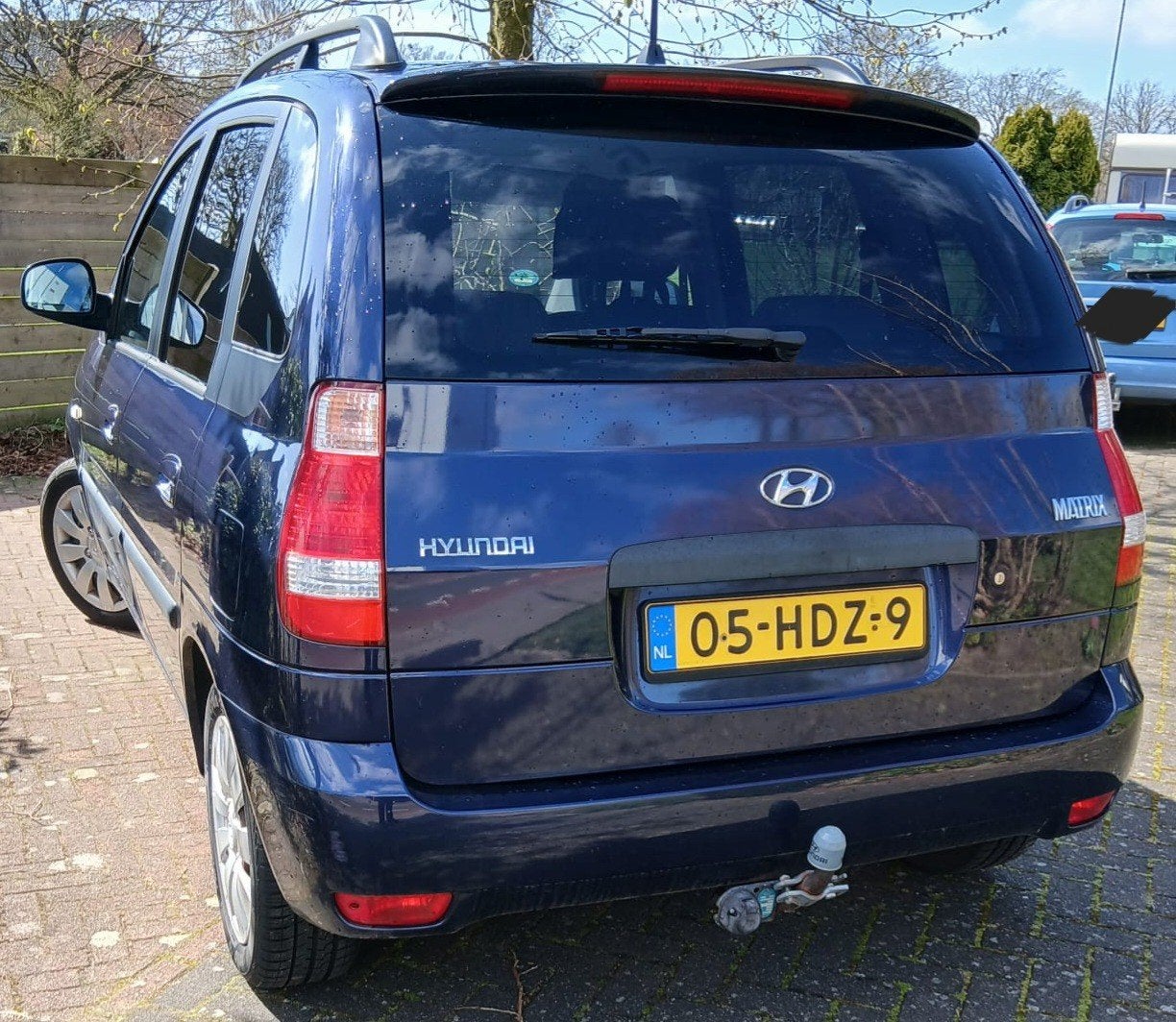 Hyundai Matrix 1.6 2008 Blauw, maar 59.000 km!!, Voorwielaandrijving, Matrix, 1599 cc, Blauw