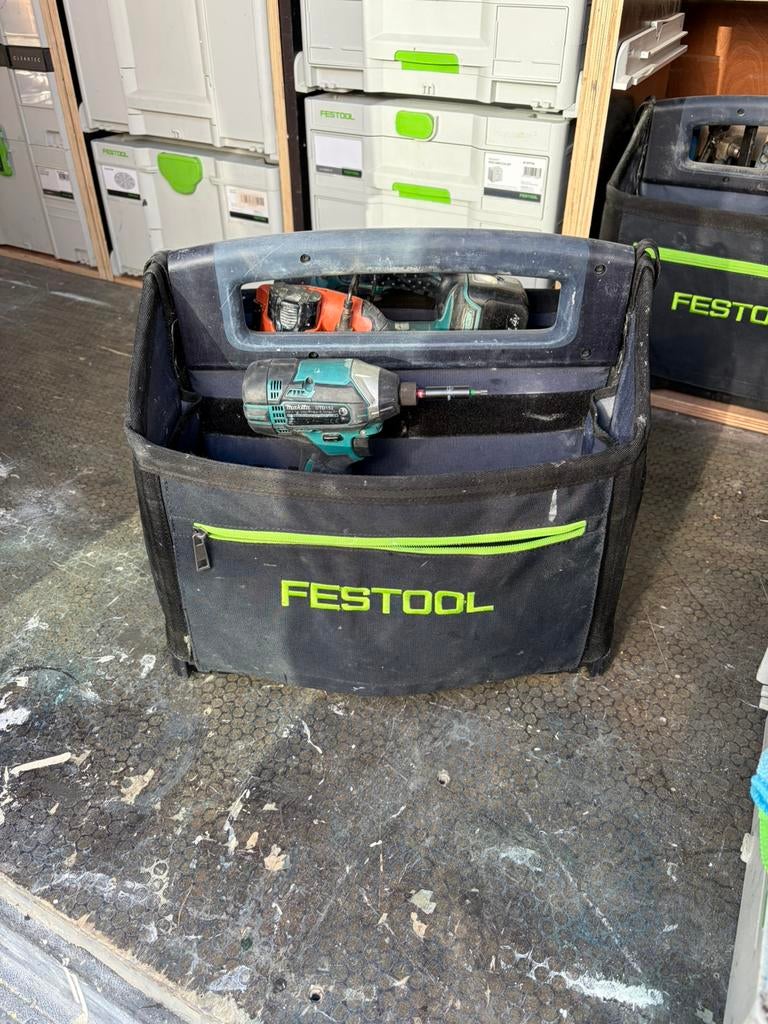Festool makita, Doe-het-zelf en Verbouw, Gereedschap | Zaagmachines, Zo goed als nieuw, Decoupeerzaag, Minder dan 600 watt, 30 tot 70 mm