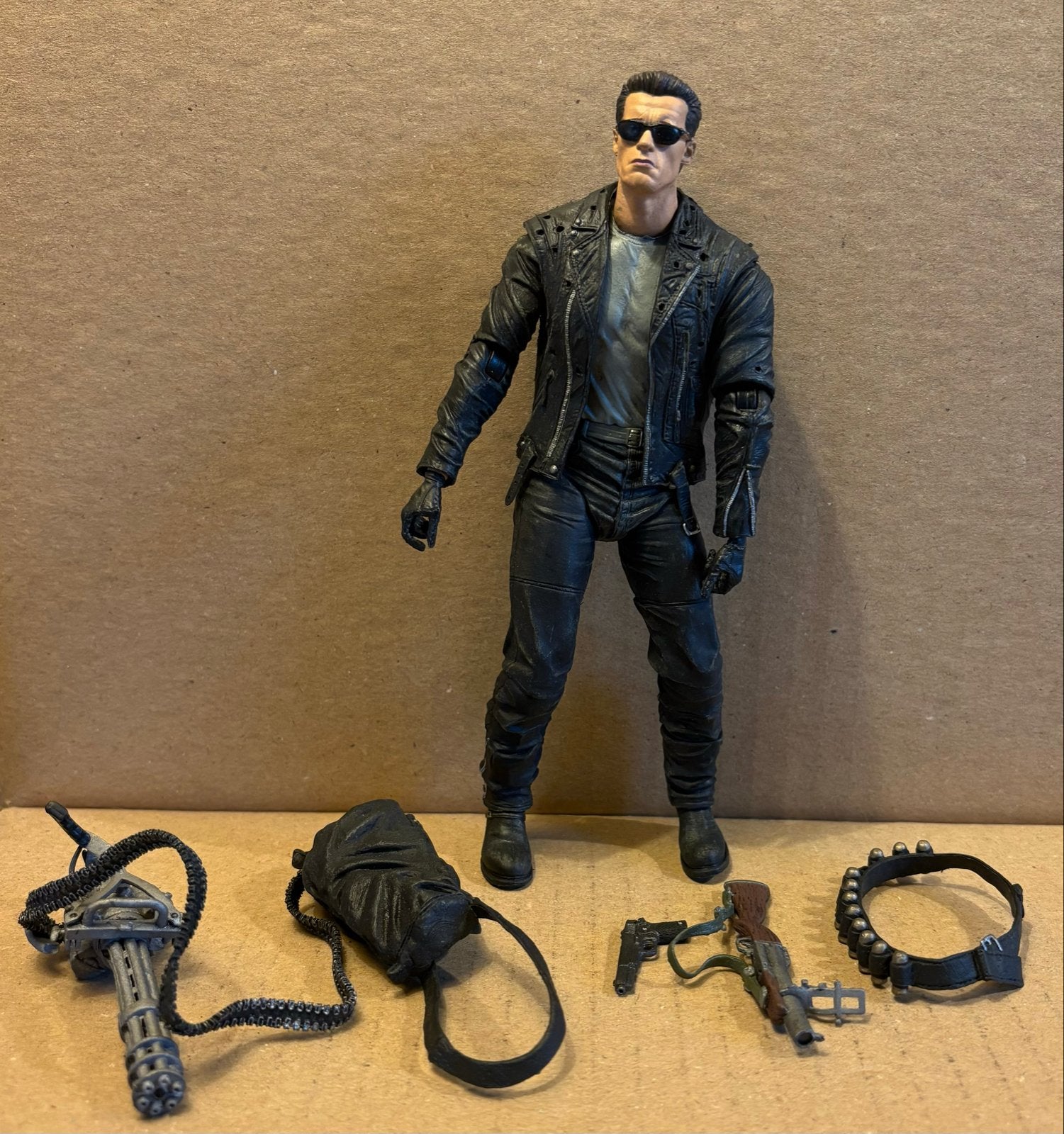 NECA The Terminator T-800 actiefiguur met accessoires, Verzenden, Gebruikt