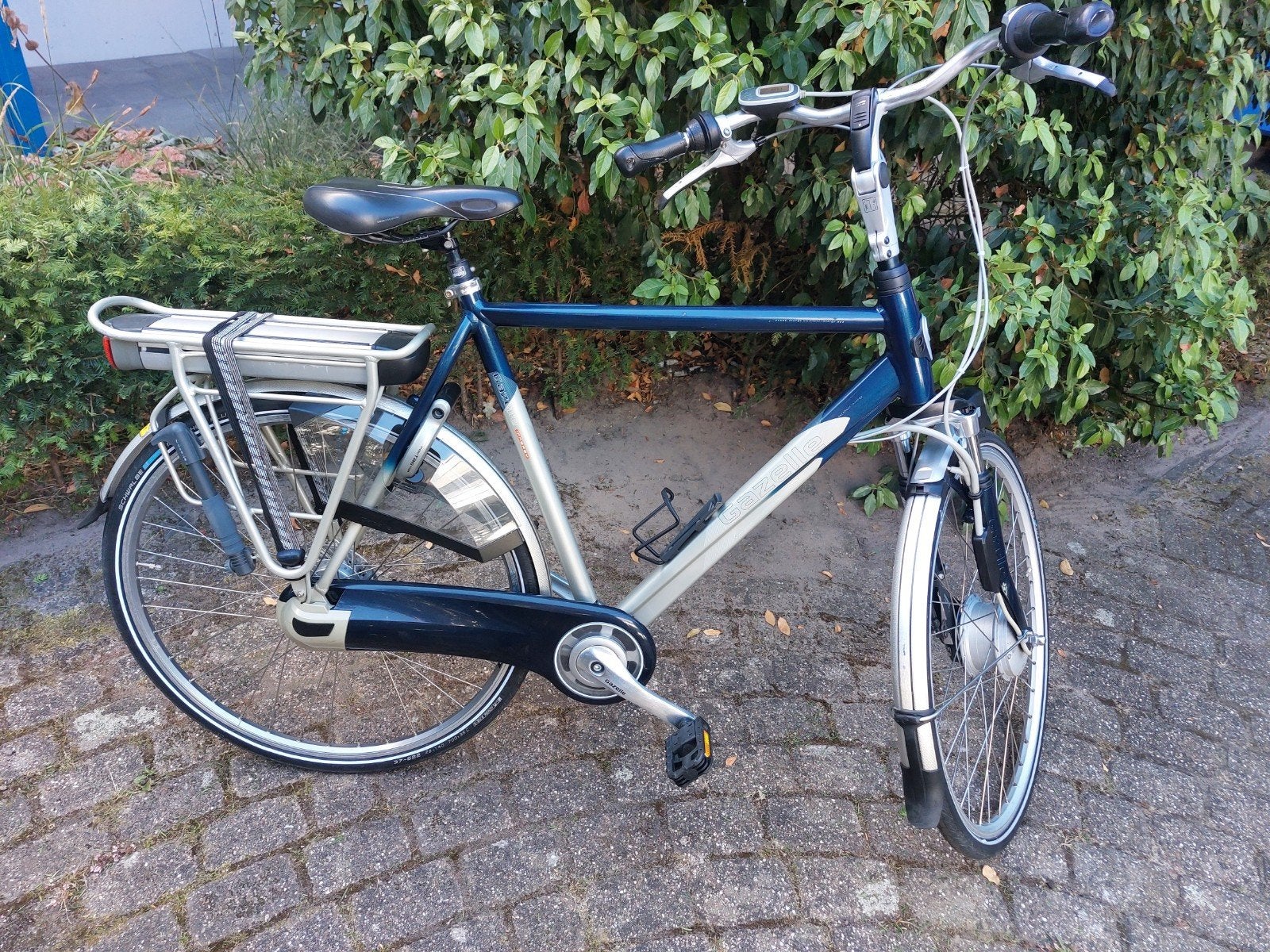 Gazelle Orange 61 cm elektrische fiets 8v, Fietsen en Brommers, Elektrische fietsen, Ophalen, Zo goed als nieuw, 59 cm of meer
