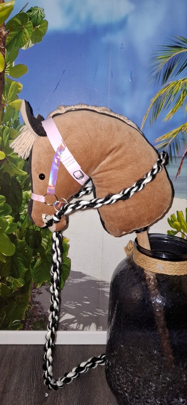 Hobby Horse Springpaard handgemaakt, Ophalen of Verzenden, Nieuw, Jongen of Meisje