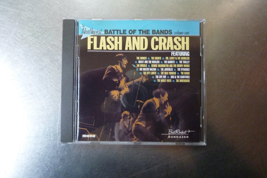 Flash And Crash The Northwest Battle Of The Bands Volume One, Cd's en Dvd's, Cd's | Verzamelalbums, Ophalen of Verzenden, Zo goed als nieuw