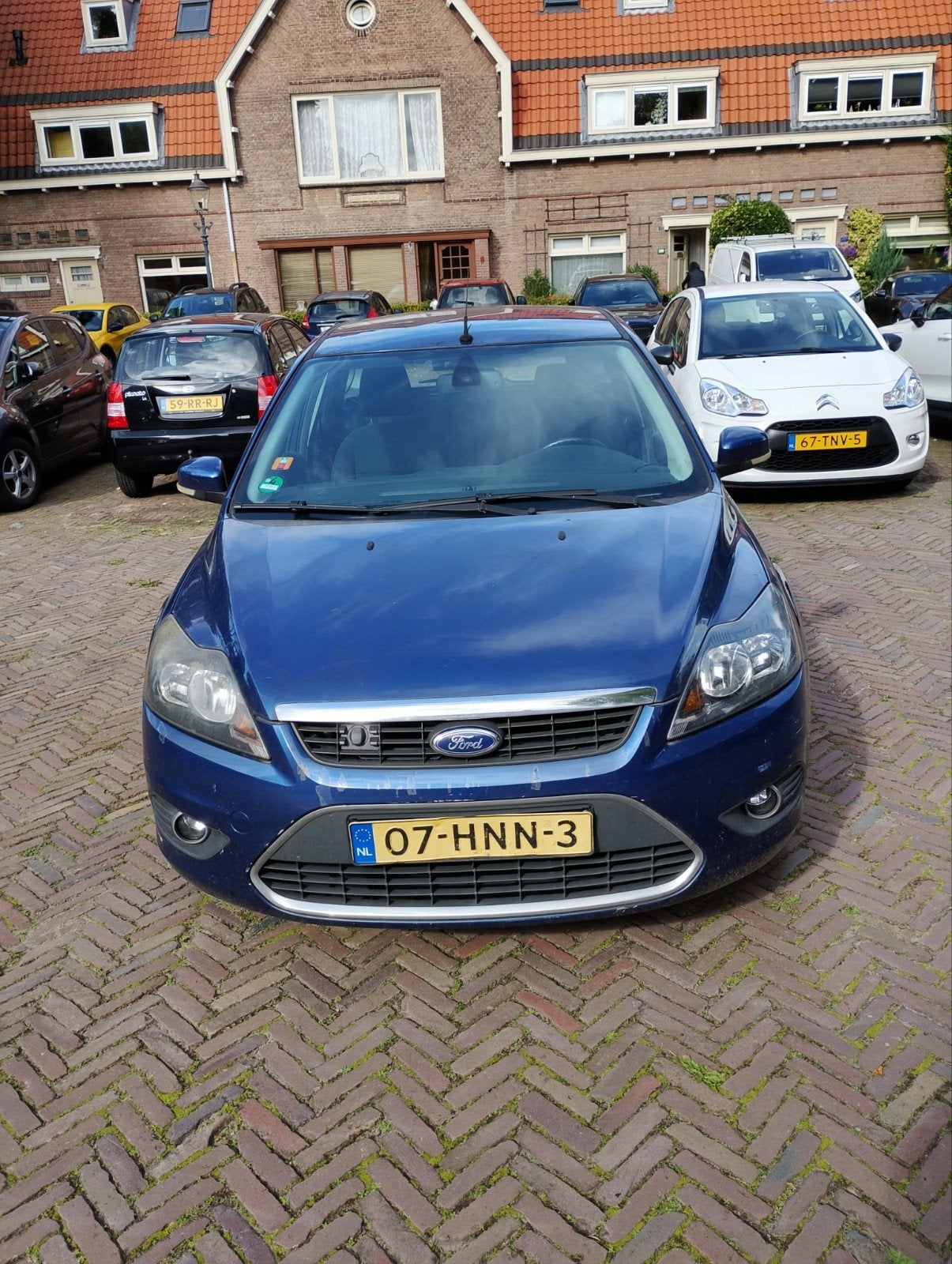 Ford Focus 1.8 92KW Wagon 2009 Blauw NW APK, Auto's, 4 cilinders, Blauw, Electronic Stability Program (ESP), Grijs