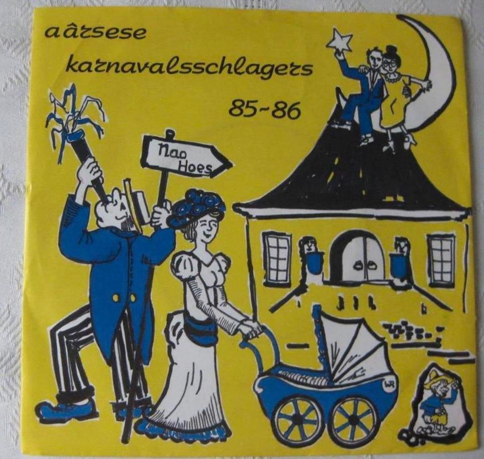 Vinyl Singeltje Aarsese Karnavalsschlagers '85-'86, Ophalen of Verzenden, Zo goed als nieuw, Nederlandstalig, EP
