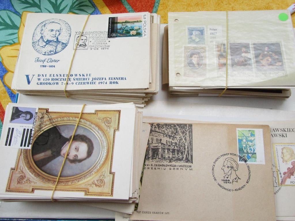 postzegels, herdenkings/eerste dagen enveloppe (POLEN), Postzegels en Munten, Ophalen of Verzenden, Beschreven, Europa