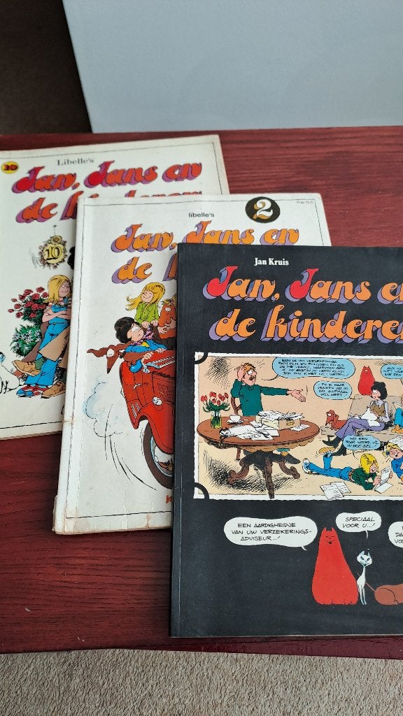 jan.jans en, Meerdere stripboeken, Ophalen of Verzenden, Gelezen