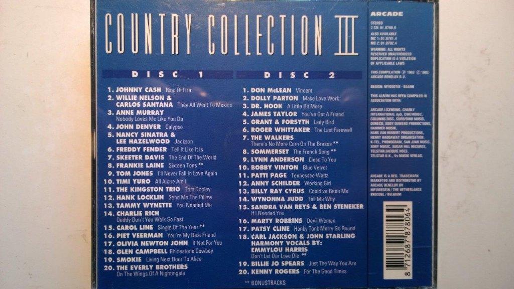 Country Collection Volume 3, Ophalen of Verzenden, Zo goed als nieuw, Country en Western
