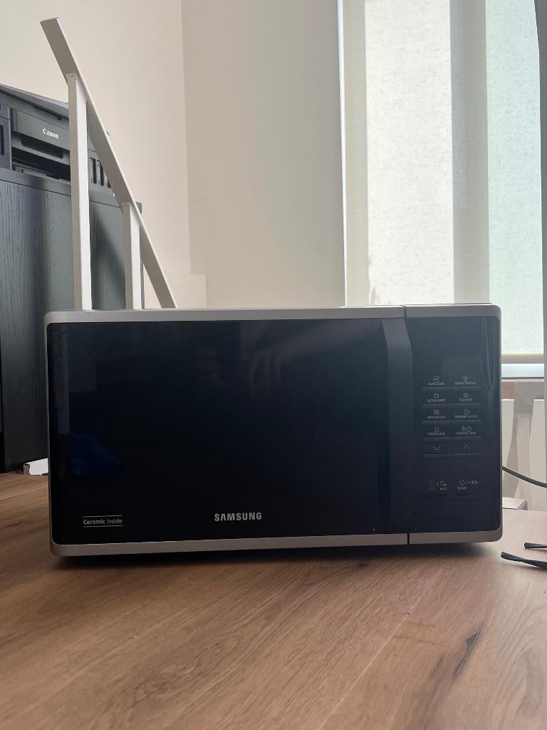 Samsung MS23K3513AS Microwave, Ophalen, Draaiplateau, Magnetron, Zo goed als nieuw