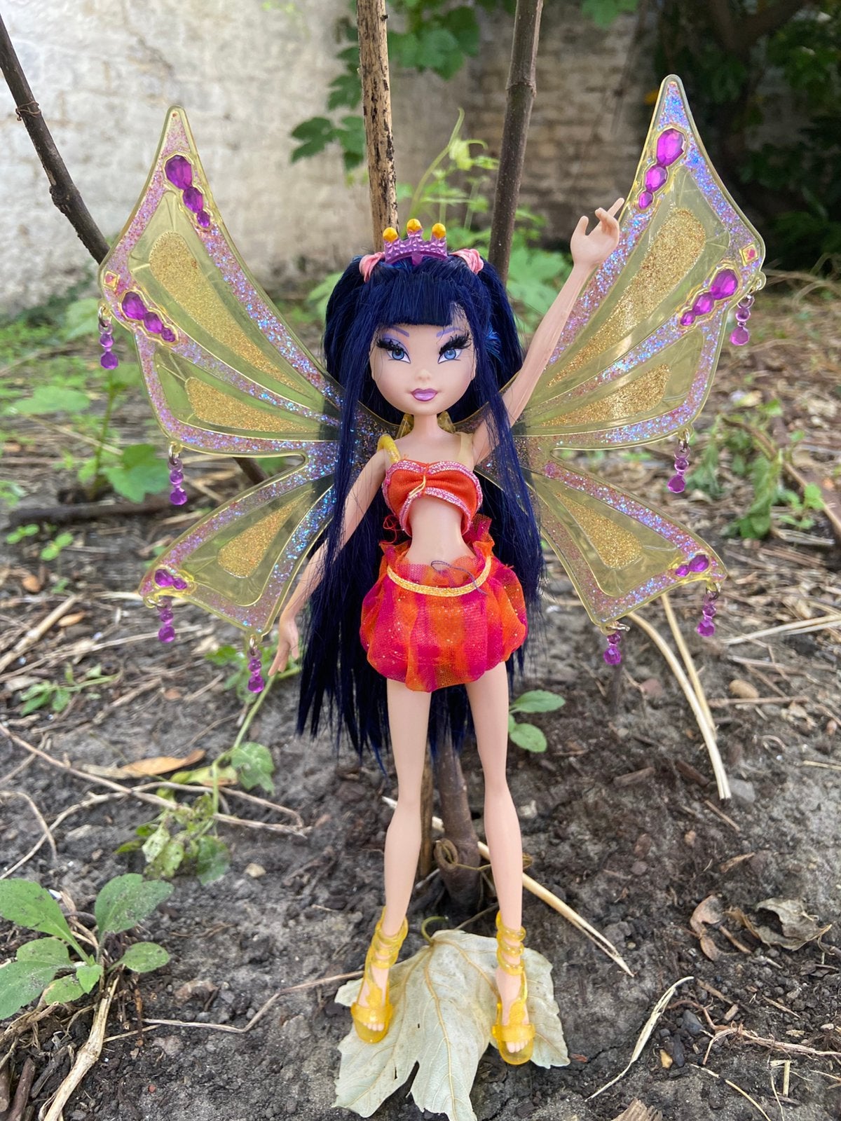 Winx club glam magic enchantix musa pop, Kinderen en Baby's, Speelgoed | Poppen, Ophalen of Verzenden, Zo goed als nieuw, Overige typen
