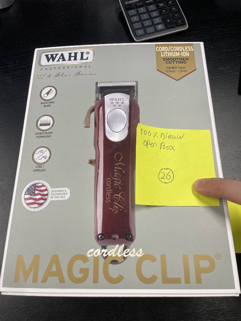 Wahl Magic Clip Cordless Tondeuse, Tondeuse, Verzenden, Info@wahl.nl, Wahl Professional