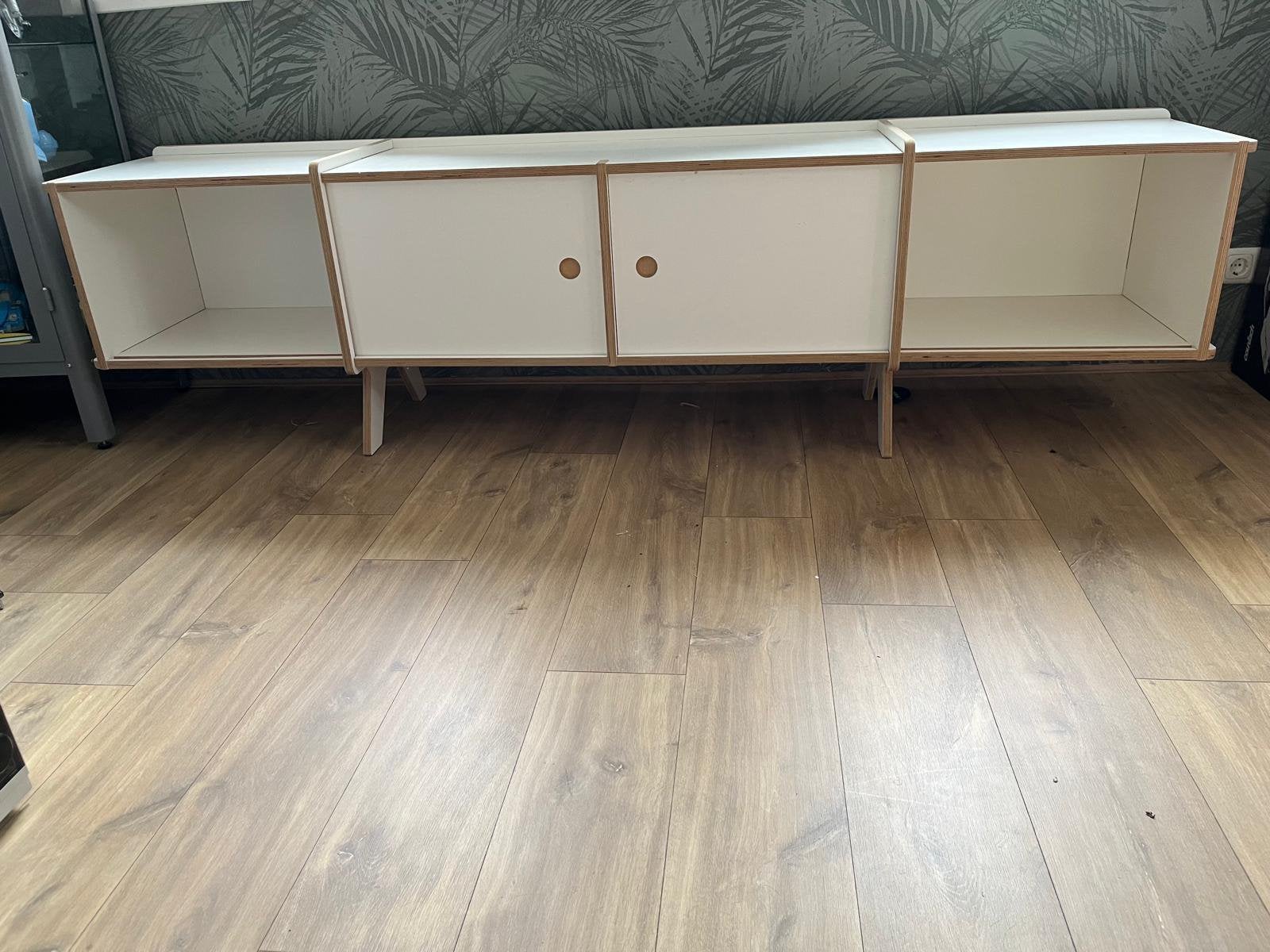 Trendhopper TV-meubel Slide Art 220 cm wit