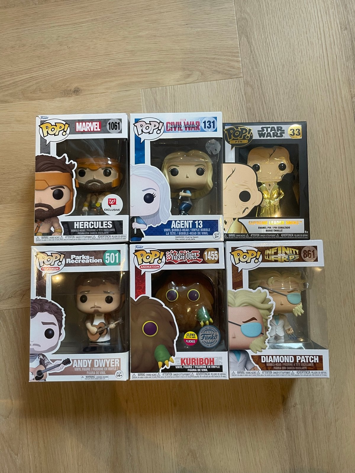 Diverse Funko Pop! Figuren - Marvel, Star Wars, Yu-Gi-Oh!, Ophalen of Verzenden, Zo goed als nieuw