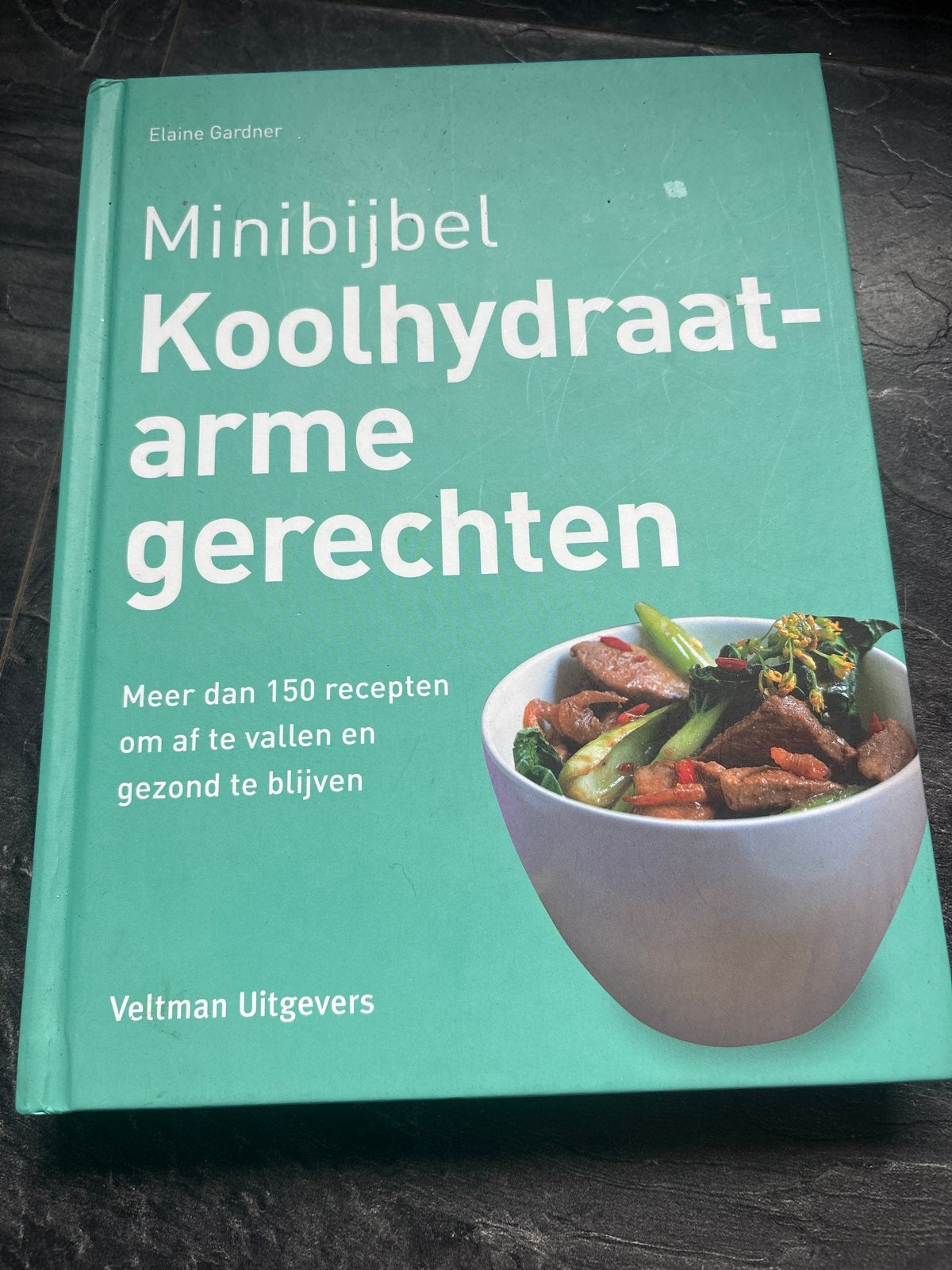 Minibijbel Koolhydraatarme Gerechten - Elaine Gardner, Boeken, Ophalen of Verzenden, Gelezen, Dieet en Voeding
