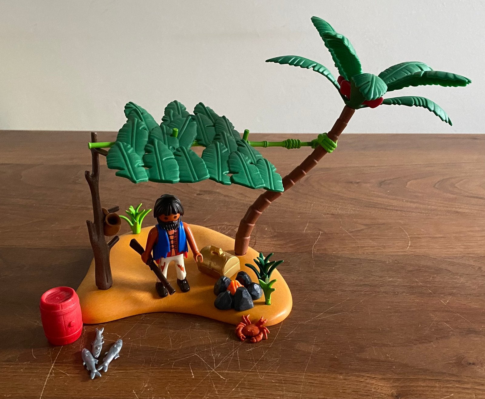 Playmobil 5138 Schipbreukeling op eiland, Kinderen en Baby's, Speelgoed | Playmobil, Pirates, Gebruikt, Losse onderdelen, Overige typen