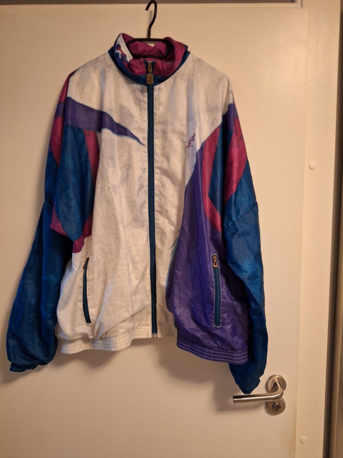 Oldschool Australian jack, Ophalen of Verzenden, Gedragen, Maat 56/58 (XL), Blauw