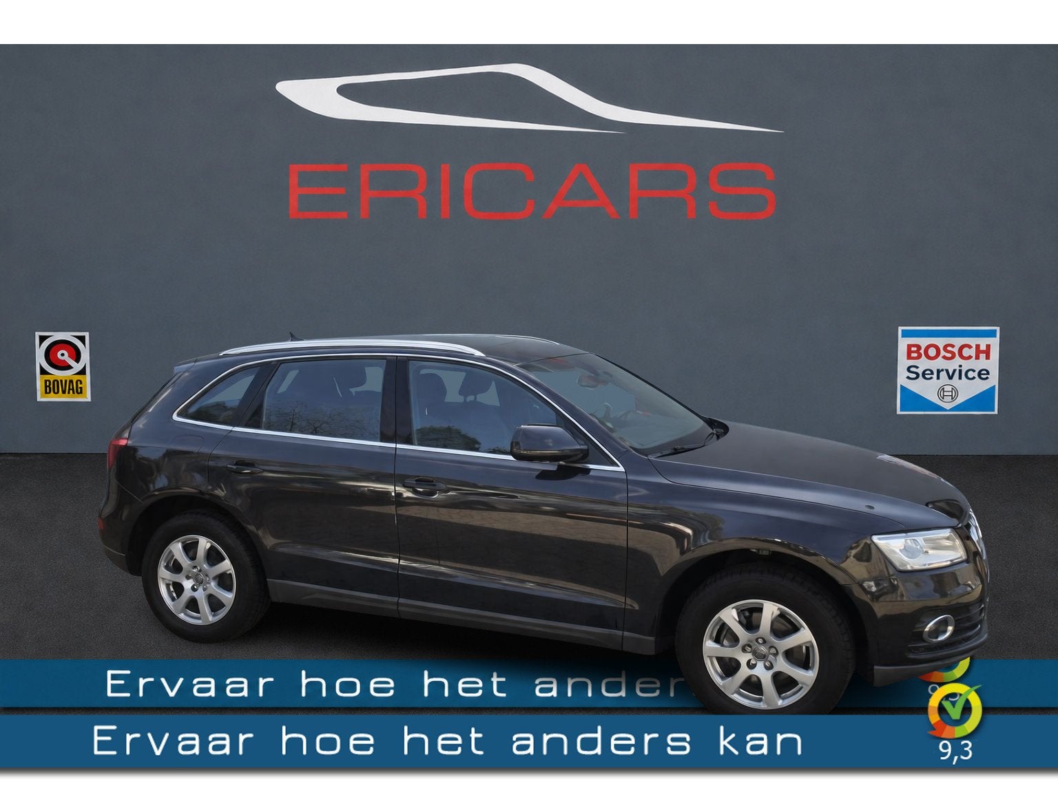 Audi Q5 2.0 TFSI quattro Pro Line NAVI LEER TEL PDC CC, Gebruikt, Zwart, 4 cilinders, Zwart
