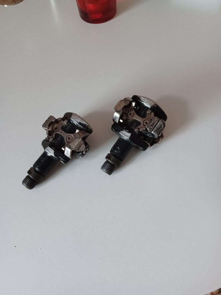 shimano klikpedalen fiets mountainbike, Fietsen en Brommers, Fietsonderdelen, Crankstel of Pedalen, Overige materialen, Ophalen of Verzenden