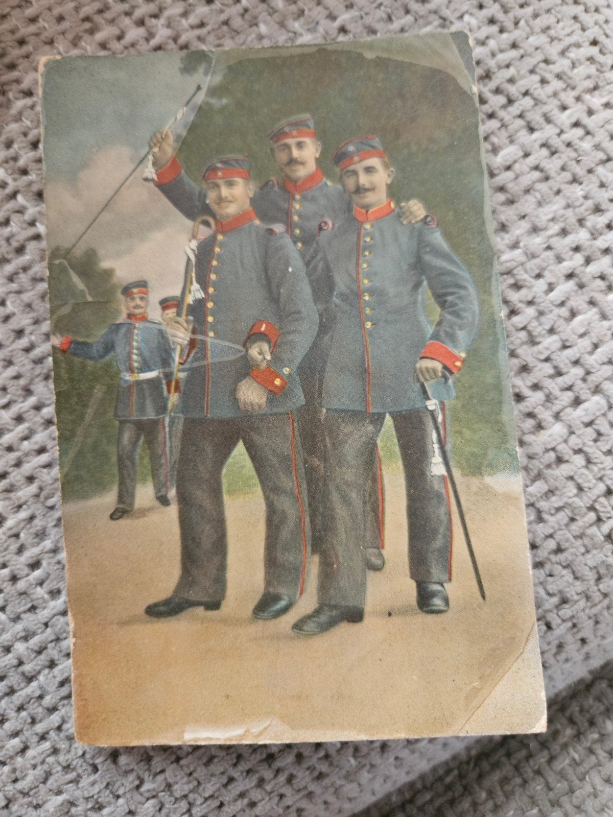 Duitse soldaten WO1 1914, Verzamelen, Ophalen of Verzenden, Duitsland