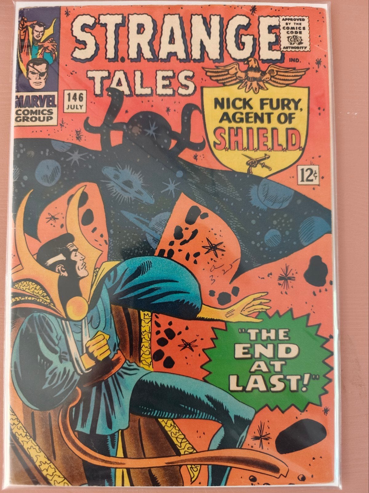 Strange Tales #146 (1966)🔑, Eén comic, Ophalen of Verzenden, Zo goed als nieuw, Amerika