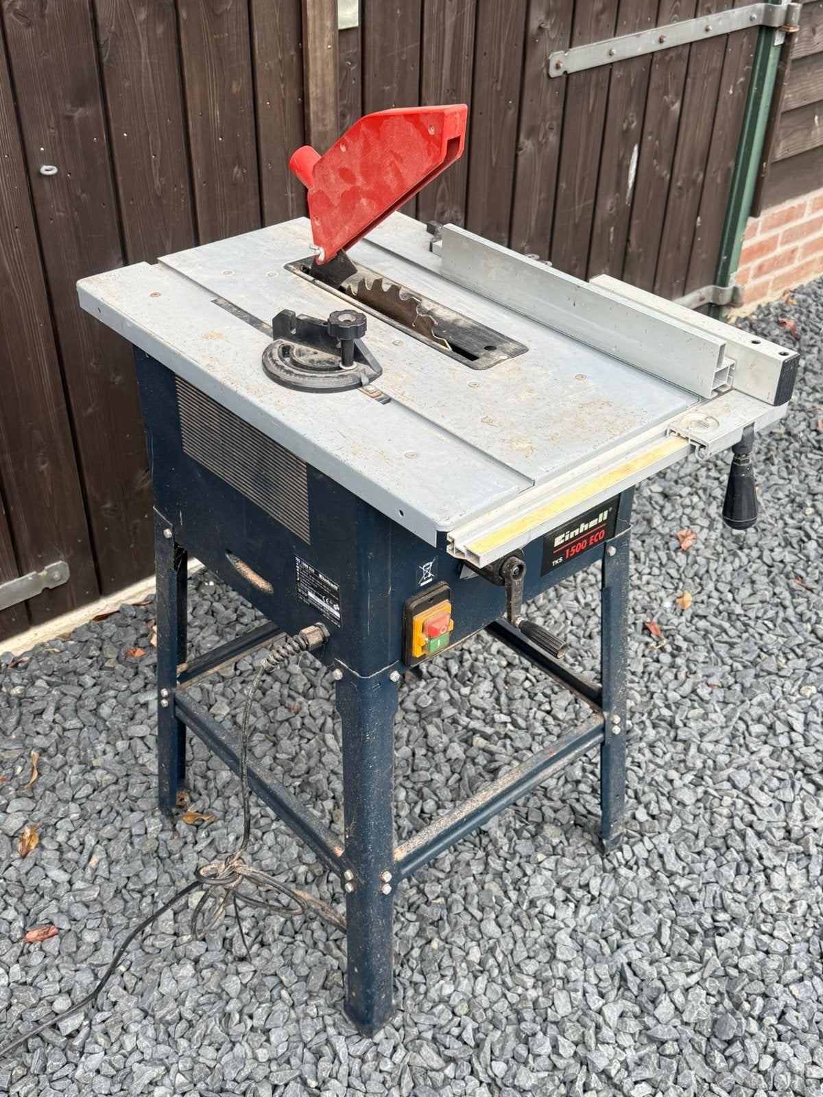 Einhell zaagtafel TKS 1500, Ophalen, Gebruikt, Cirkelzaag, 30 tot 70 mm