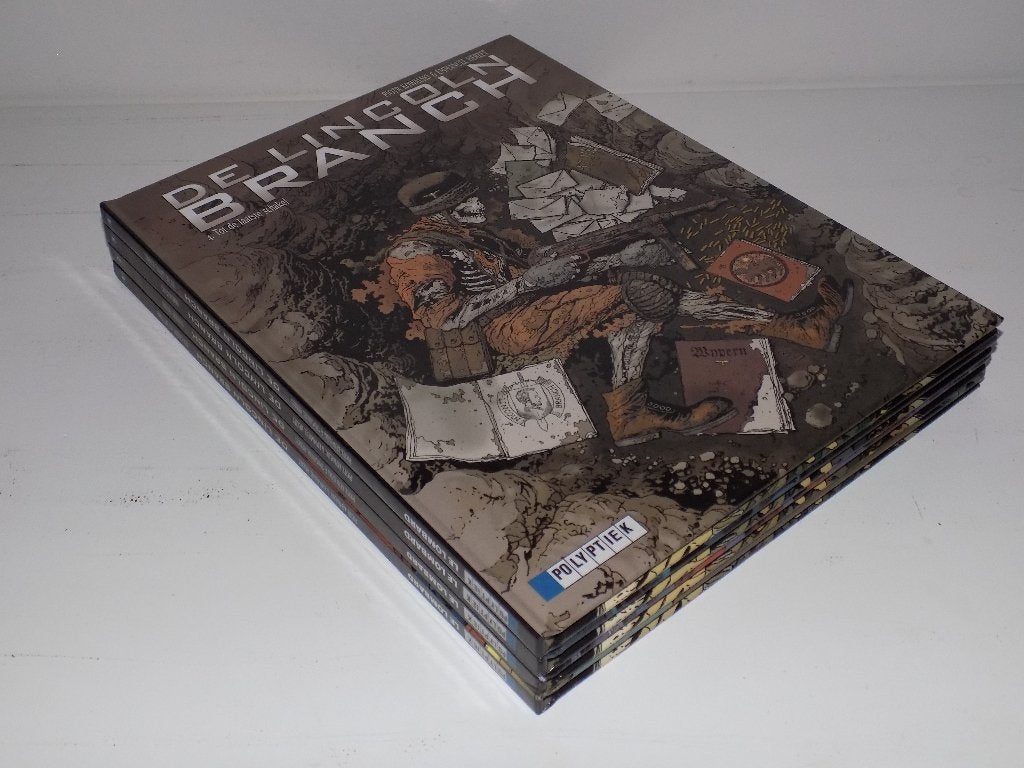 De Lincoln Branch ~ Complete serie hardcovers 1 t/m 4, Complete serie of reeks, Ophalen of Verzenden, Zo goed als nieuw
