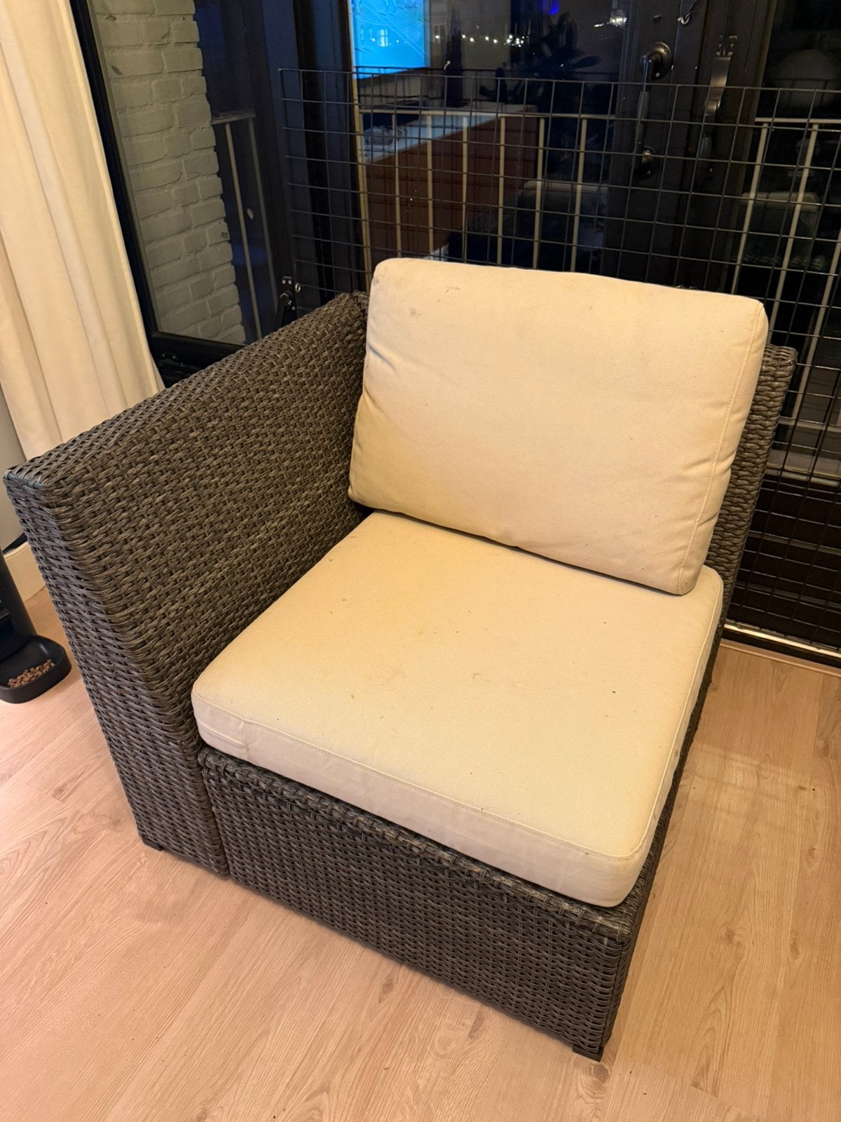 Ikea solleron  lounge, incl kussens, Ophalen, Zo goed als nieuw, 2 zitplaatsen