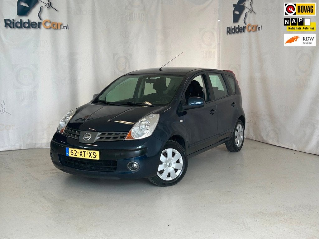 Nissan Note 1.6 Acenta|2E EIG|NAP|AIRCO|TREKHAAK|APK 04-2027, Auto's, Nissan, Voorwielaandrijving, 15 km/l, Gebruikt, 4 cilinders