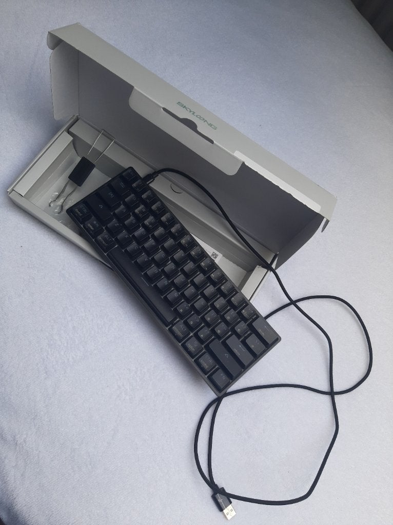SKYLOONG GK61 Optisch Toetsenbord - RGB Verlichting, Computers en Software, Toetsenborden, Gaming toetsenbord, Ophalen of Verzenden