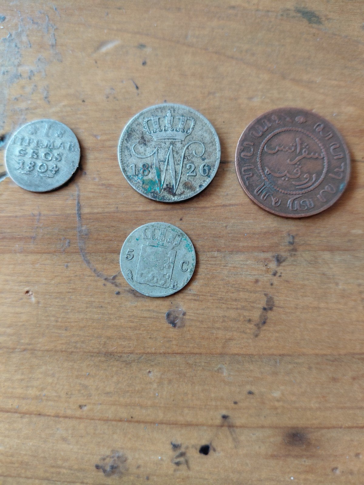 Zilveren muntjes, Ophalen of Verzenden