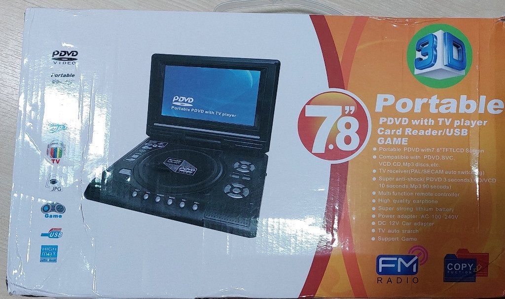 Portable DVD-speler, Draagbaar, Nieuw, Ophalen of Verzenden, Overige merken