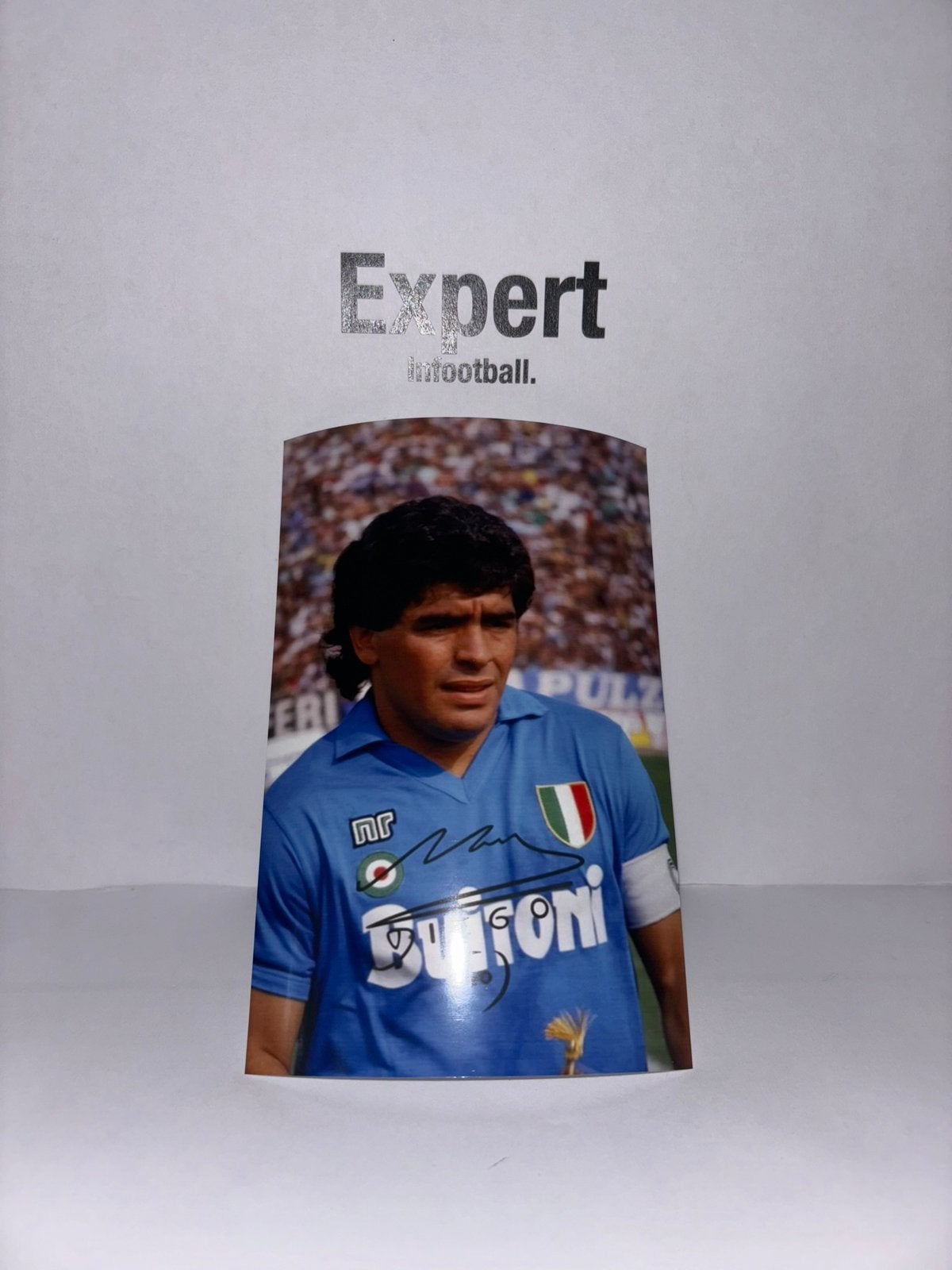 Maradona gesigneerde foto - Napoli, Ophalen of Verzenden, Nieuw, Buitenlandse clubs, Spelerskaart
